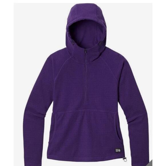Mountain Hardwear Summit Grid Half Zip Hoodie - Picture 1 of 12